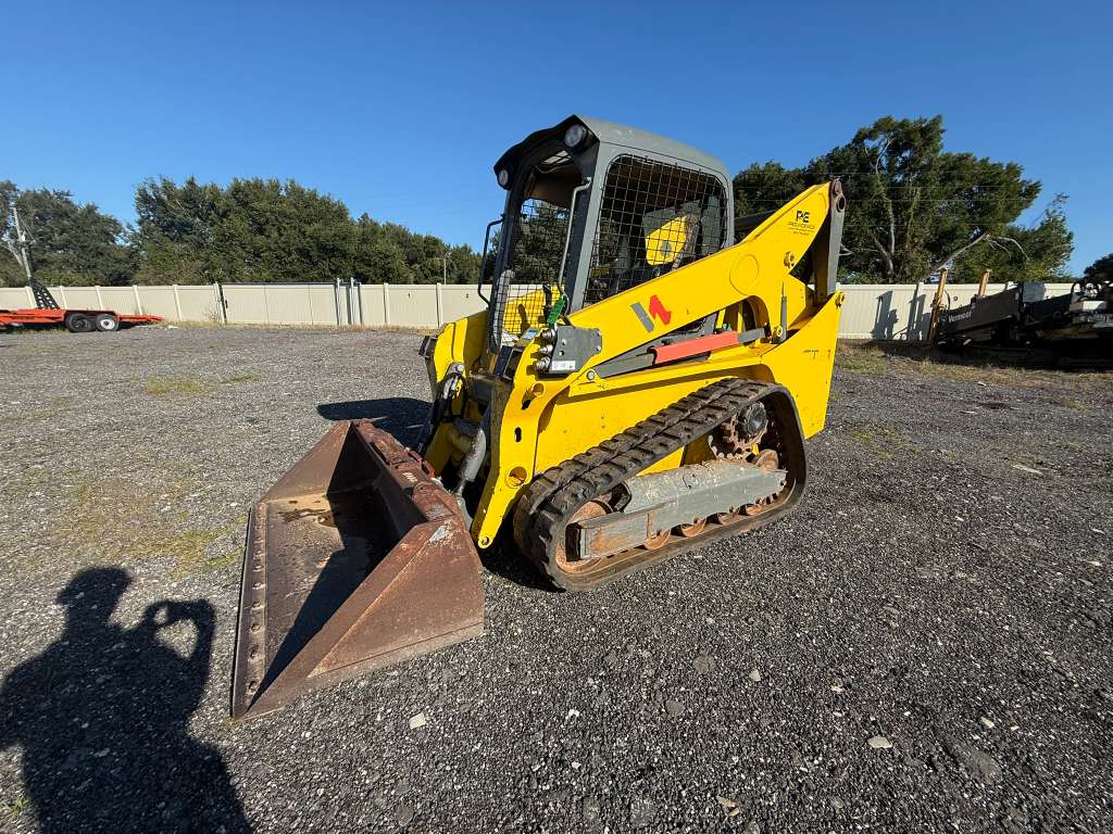 Compact track loader with bucket parked at the A3 Mechanic equipment yard in Apopka, FL