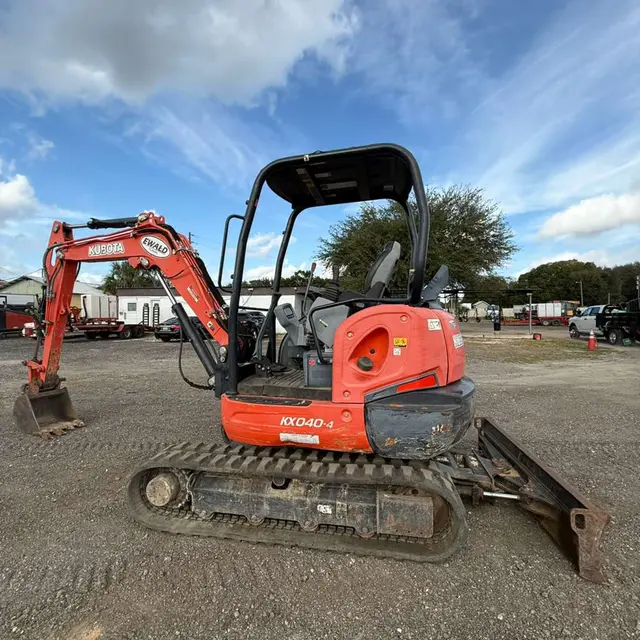Used 2016 Kubota KX040-4 - Mini Excavator for sale at A3 Mechanic, Apopka FL