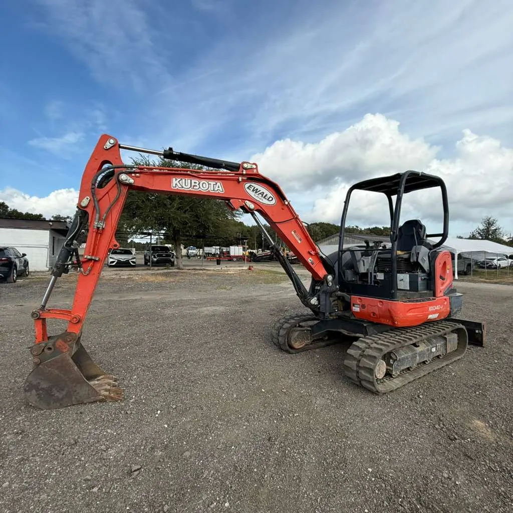 Used 2016 Kubota KX040-4 - Mini Excavator for sale at A3 Mechanic, Apopka FL (photo 3)