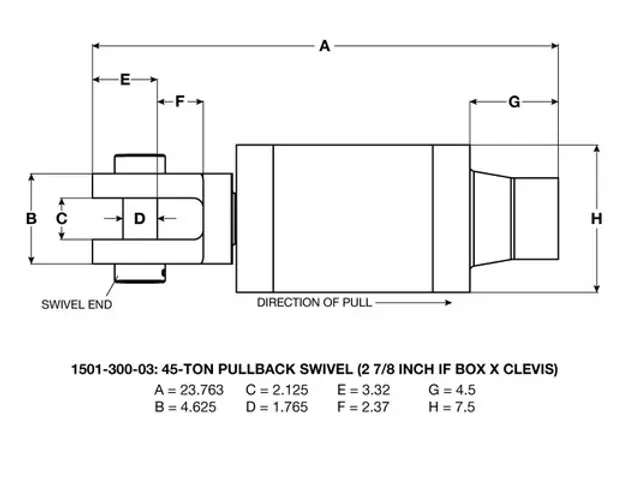 Swivels 45 Ton for sale at A3 Mechanic, Apopka FL (photo 4)